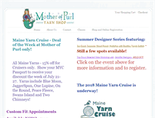 Tablet Screenshot of motherofpurlyarn.com